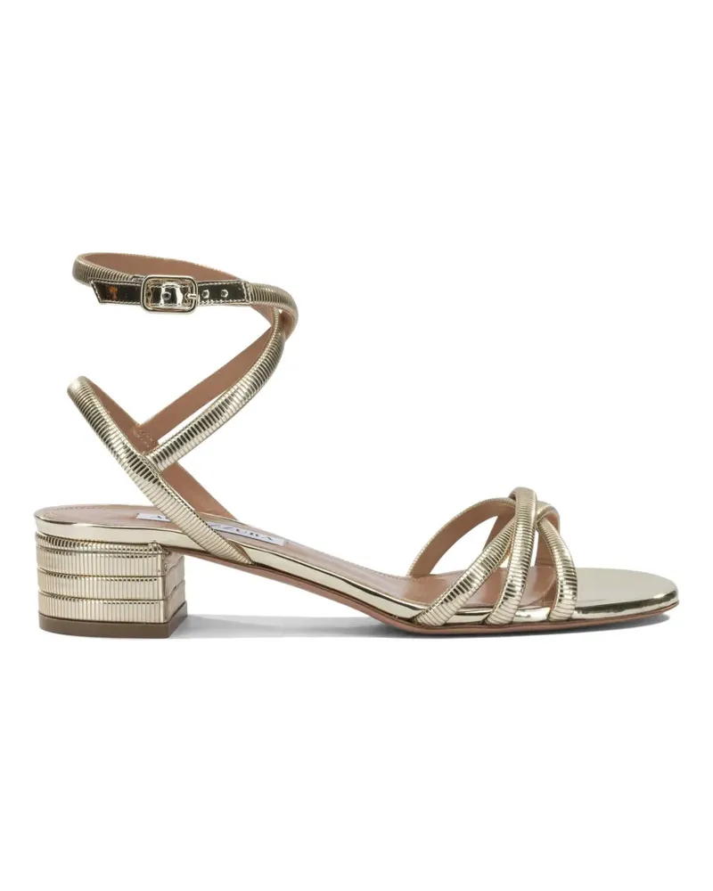 Aquazzura Heatwave strappy sandals - Gold Gold