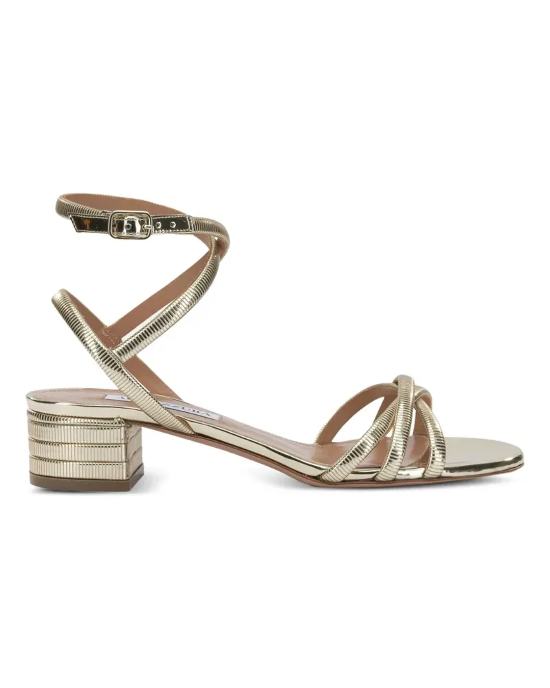 Aquazzura Heatwave strappy sandals - Gold Gold