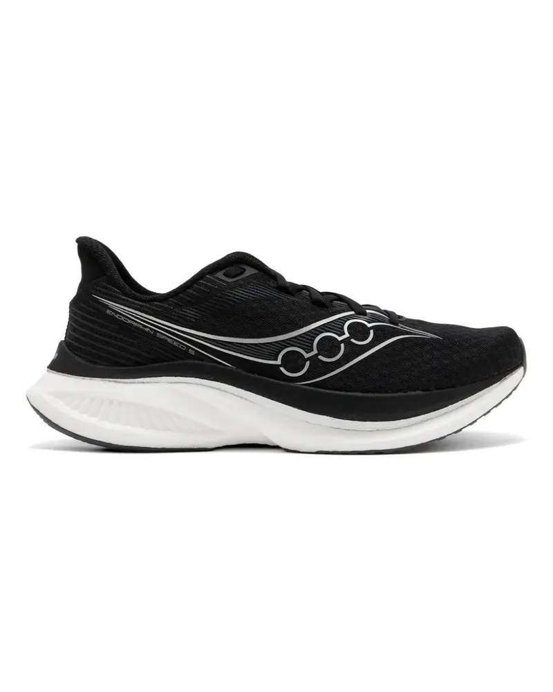 Saucony Sneakers mit Logo - Schwarz Schwarz