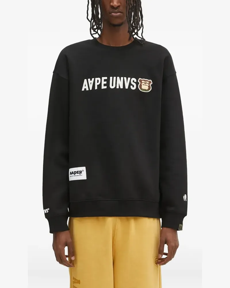 BAPE Aape Aaper Sweatshirt - Schwarz Schwarz