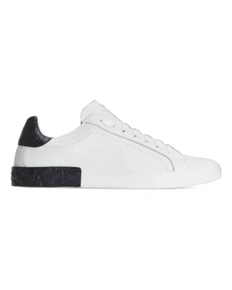 Dolce & Gabbana Portofino Sneakers - Weiß Weiß