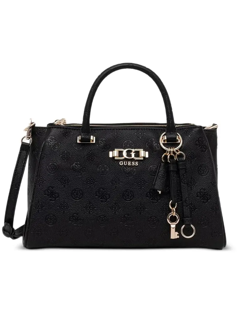 Guess Anise logo-embossed tote bag - Schwarz Schwarz
