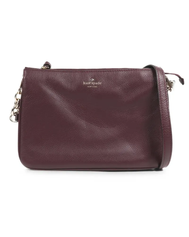 Kate Spade grained leather shoulder bag - Rot Rot