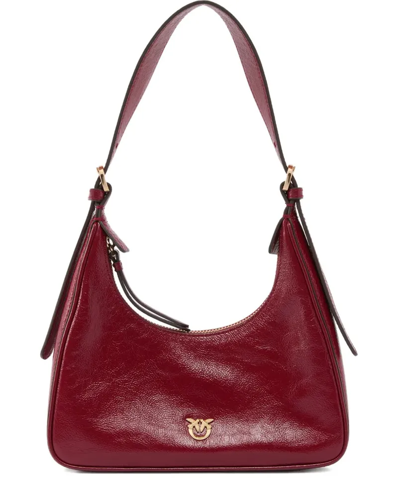 Pinko Schultertasche aus Leder - Rot Rot