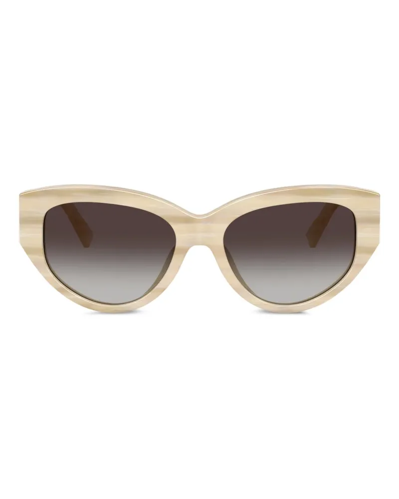 Dolce & Gabbana Brille mit Logo - Nude Nude