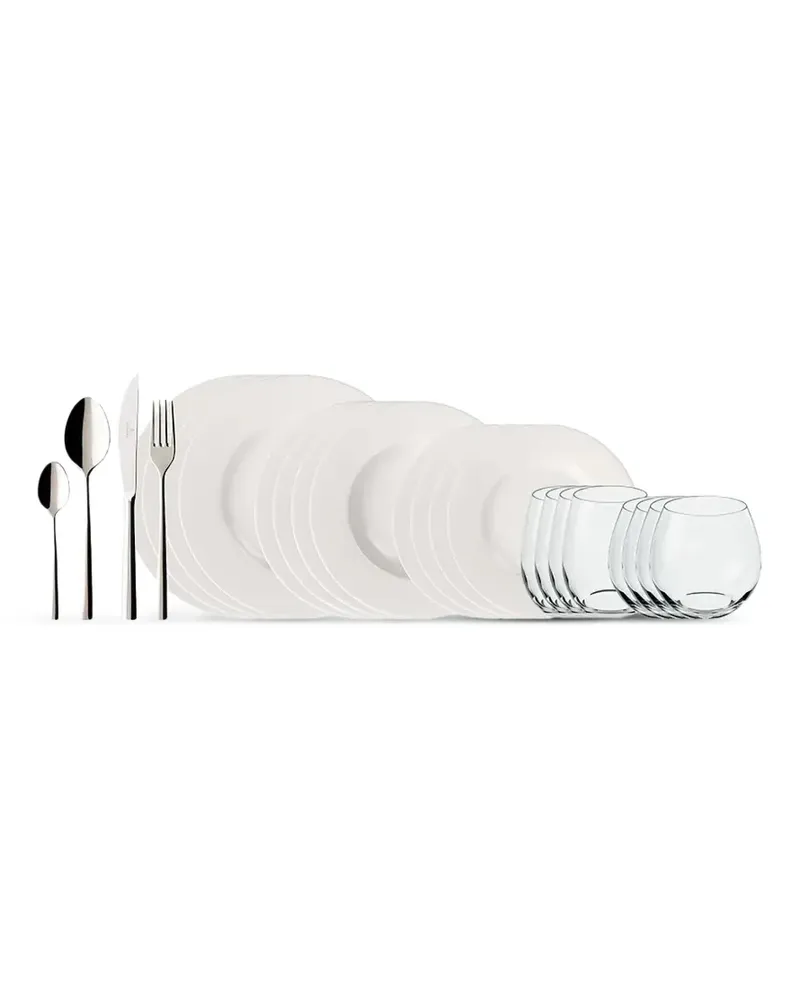 Villeroy & Boch Wonderful World Dinner-Set (3er-Set) - Weiß Weiß