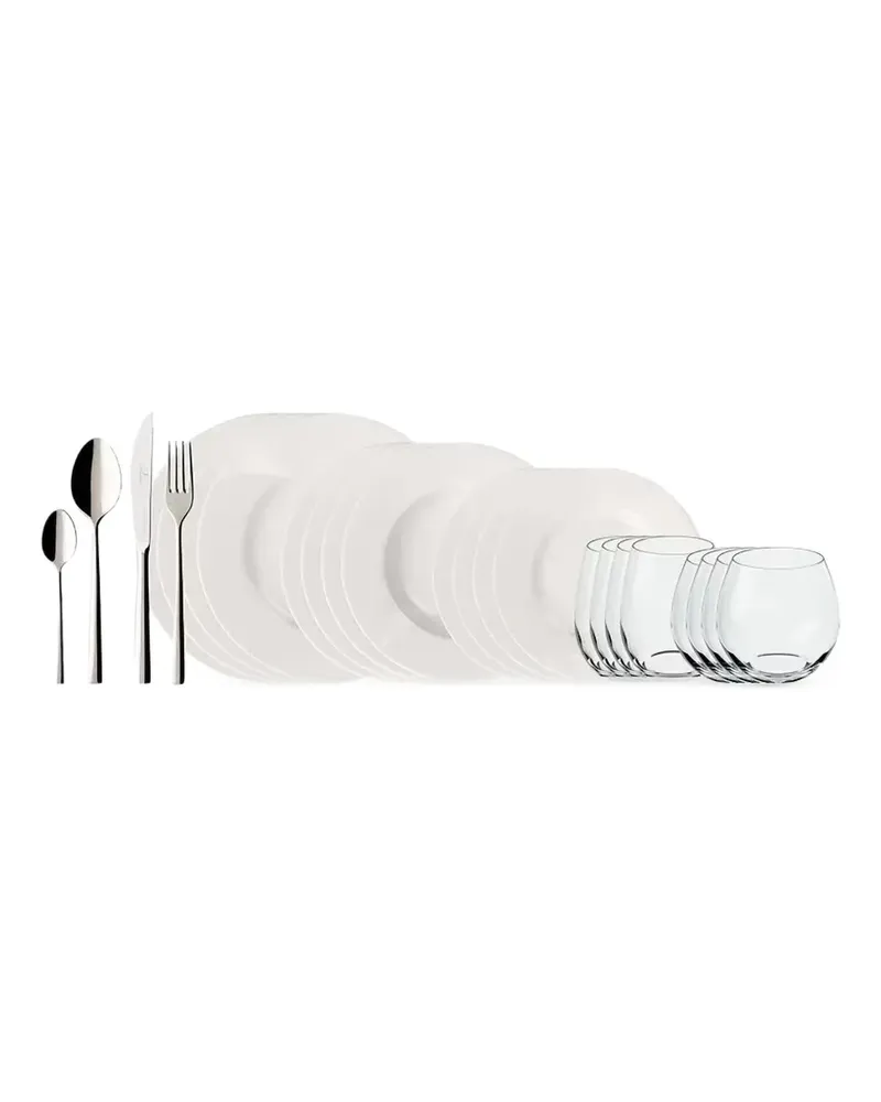 Villeroy & Boch Wonderful World Dinner-Set (3er-Set) - Weiß Weiß