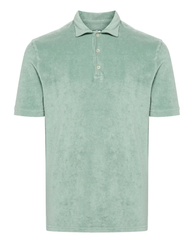 Fedeli Mondial Poloshirt aus Frottee - Grün Grün