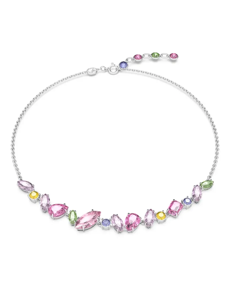 Swarovski Halskette mit Kristallen - Mehrfarbig Mehrfarbig