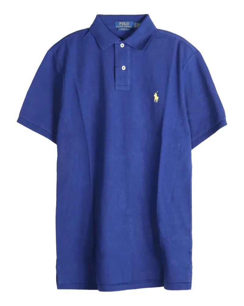 Ralph Lauren Poloshirt mit Polo Pony - Blau Blau