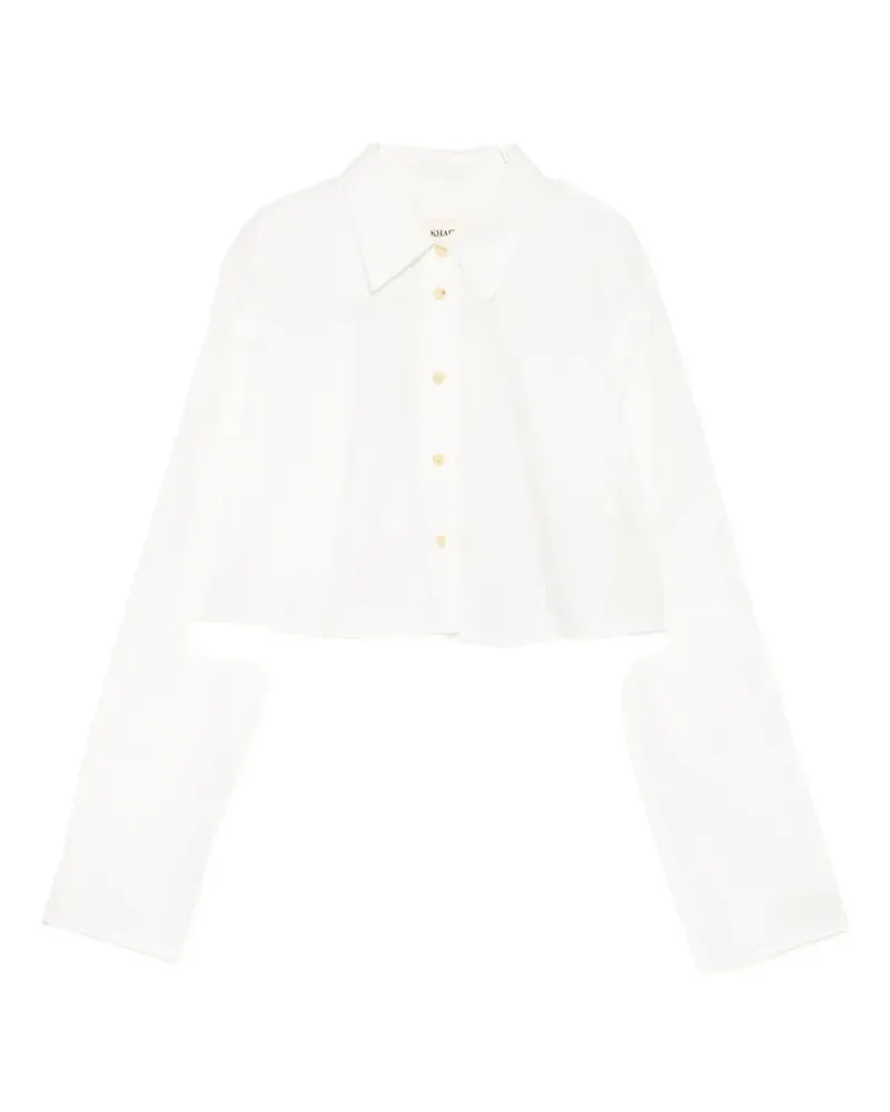 KHAITE Fritz shirt - Weiß Weiß