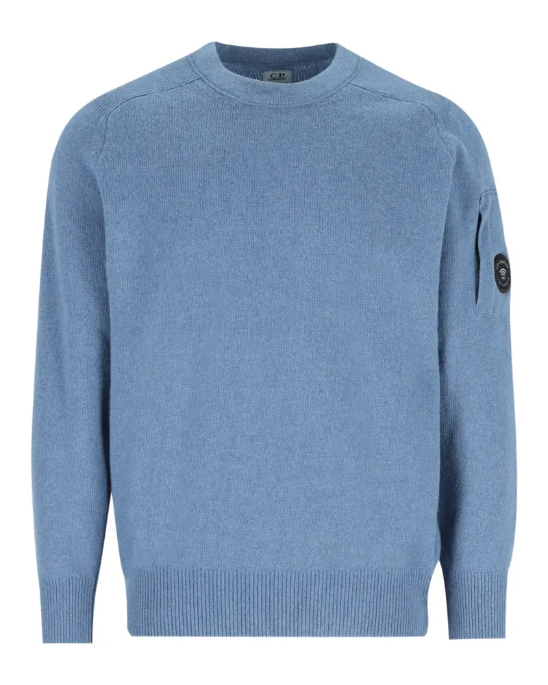 C.P. Company Pullover mit Lens-Detail - Blau Blau