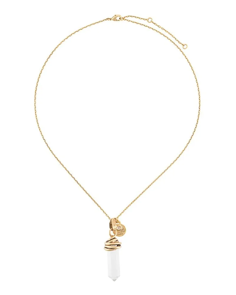 Goossens Paris Talisman' Halskette mit Koralle - Gold Gold
