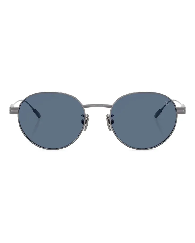 Moncler Subtila Sonnenbrille mit rundem Gestell - Grau Grau