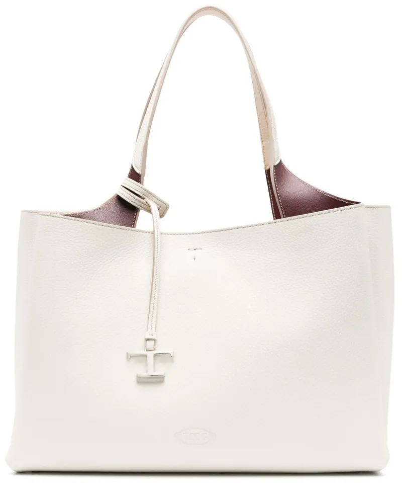 TOD'S Mittelgroßer Shopper - Grau Grau