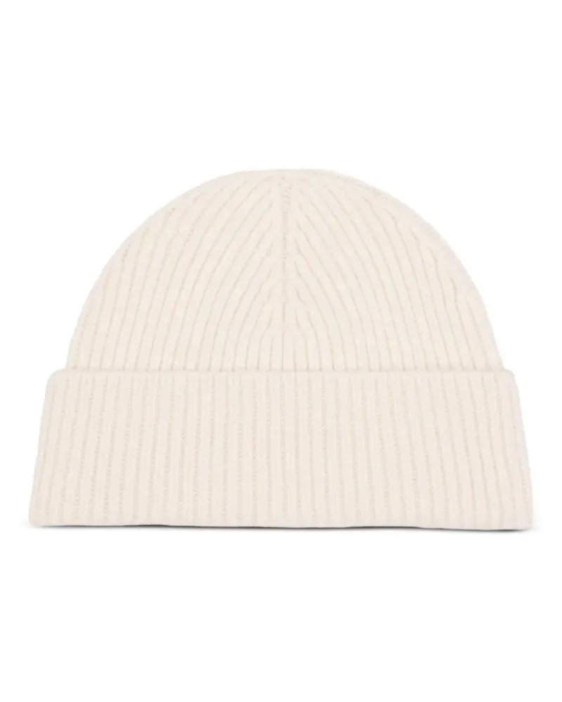 AMI Paris Ami De Coeur Beanie - Nude Nude