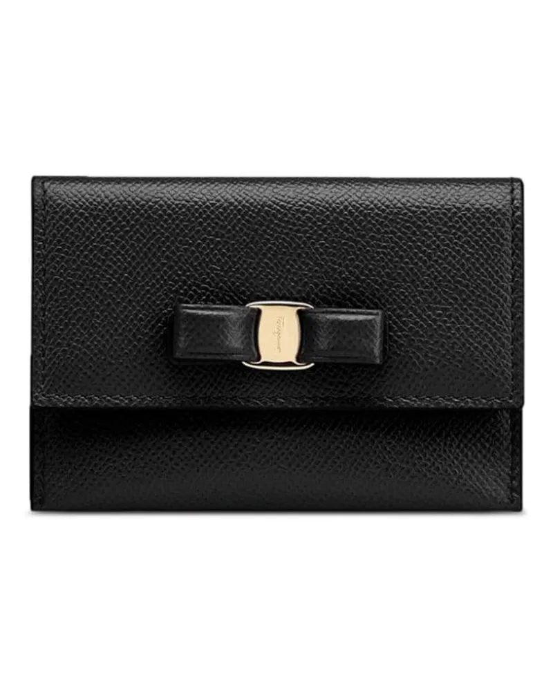 Ferragamo Vara Portemonnaie - Schwarz Schwarz