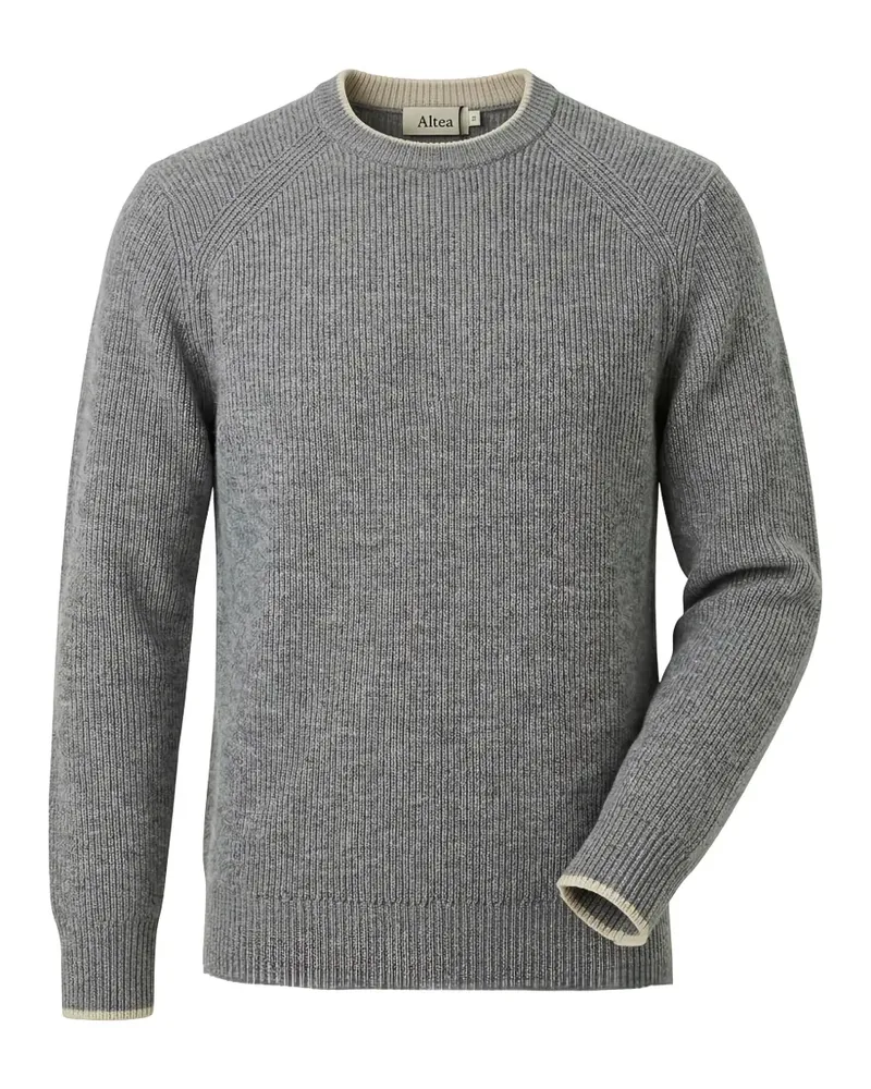 Altea ribbed-knit raglan-sleeve sweater - Grau Grau