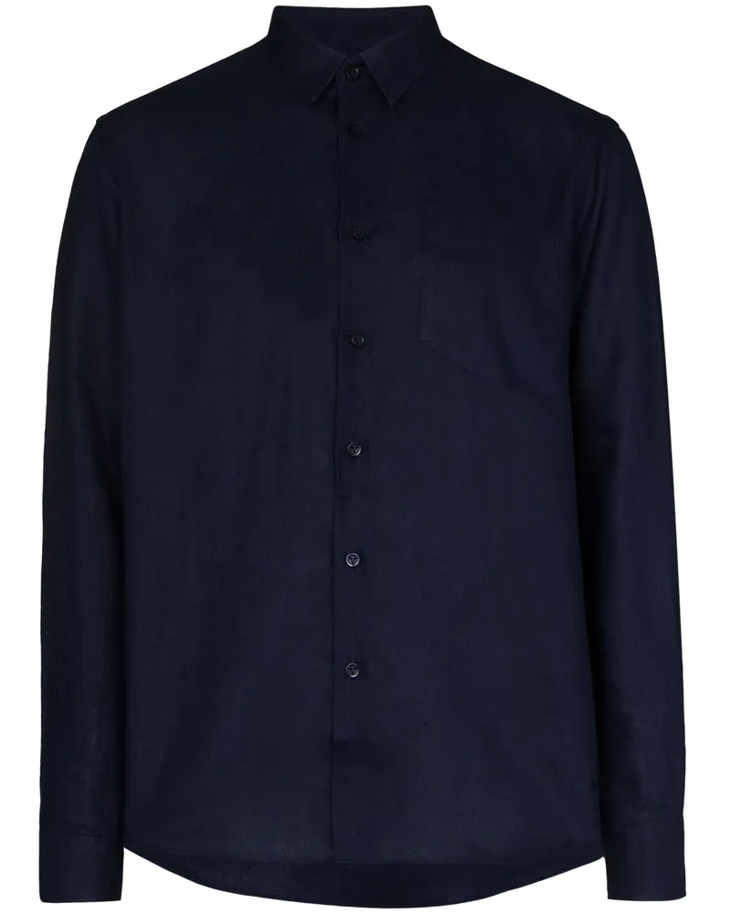 Vilebrequin Caroubis' Hemd - Blau Blau