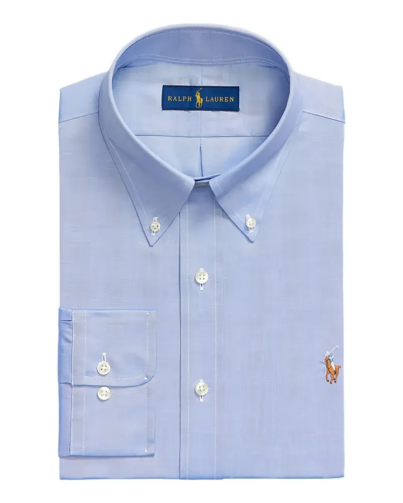 Ralph Lauren Hemd mit Logo-Stickerei - Blau Blau