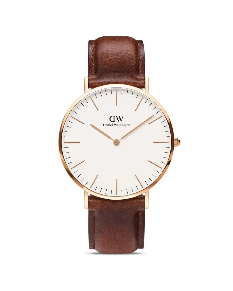 Daniel Wellington Classic St Mawes 40mm - Weiß Weiß