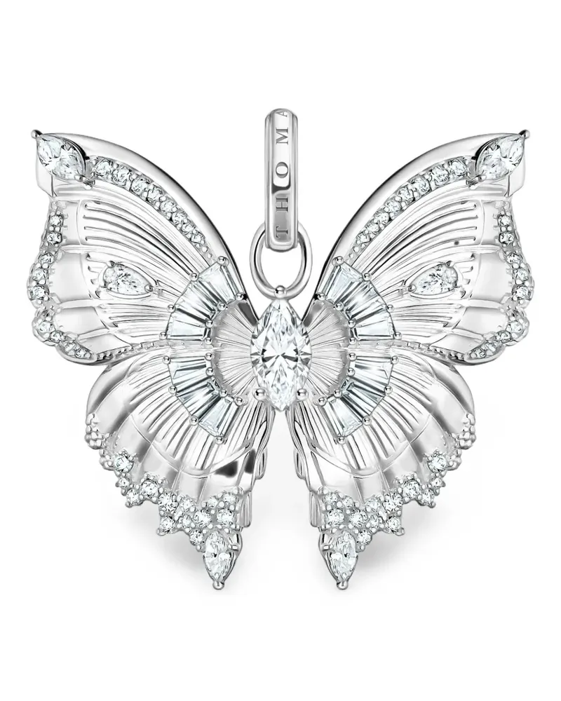 Thomas Sabo Butterfly Paradise zirconia necklace - Silber Silber