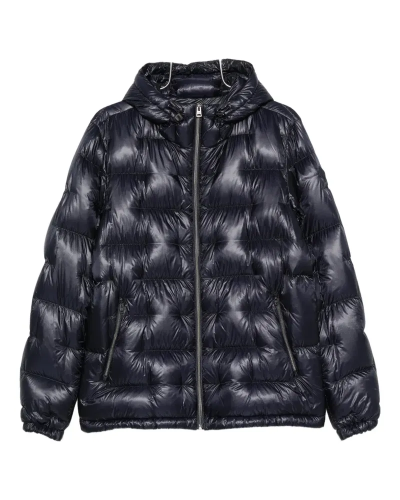 Herno Gesteppte Kapuzenjacke - Blau Blau