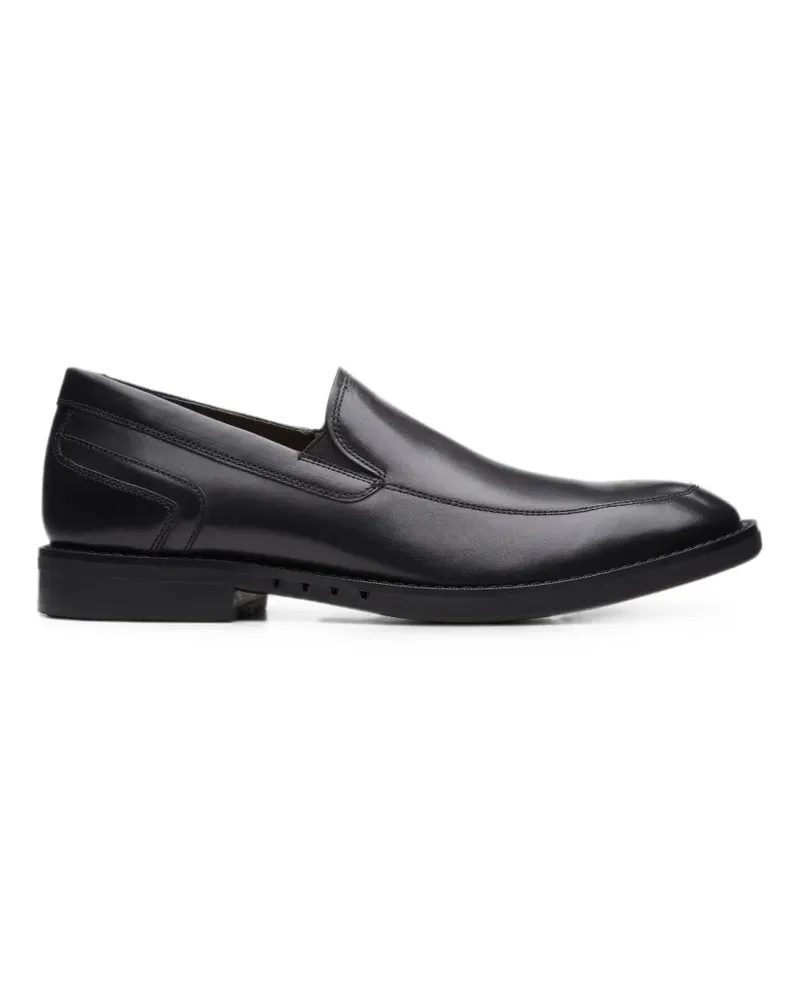 Clarks Un Hugh Step Loafer - Schwarz Schwarz