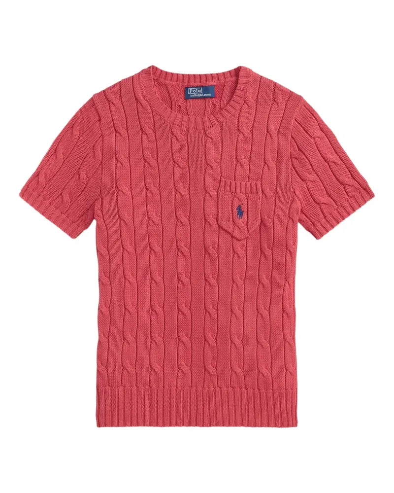 Ralph Lauren cable-knit top - Rot Rot