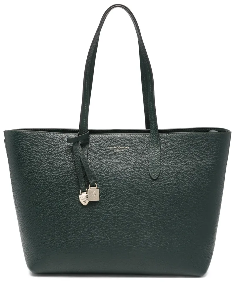 Aspinal of London charm-detail tote bag - Grün Grün