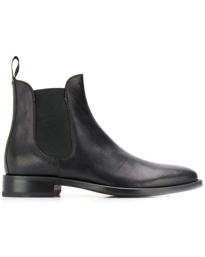 Scarosso Chelsea-Boots - Schwarz Schwarz