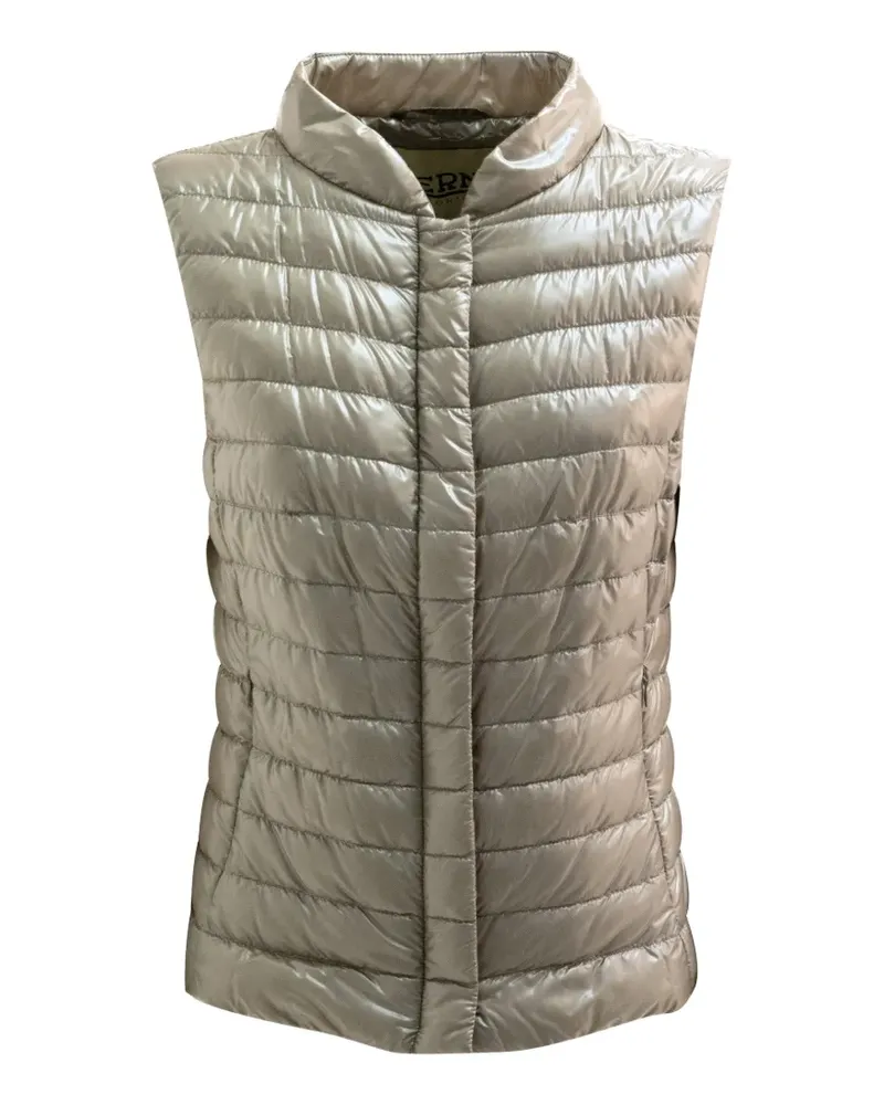 Herno Vera quilted waistcoat - Nude Nude
