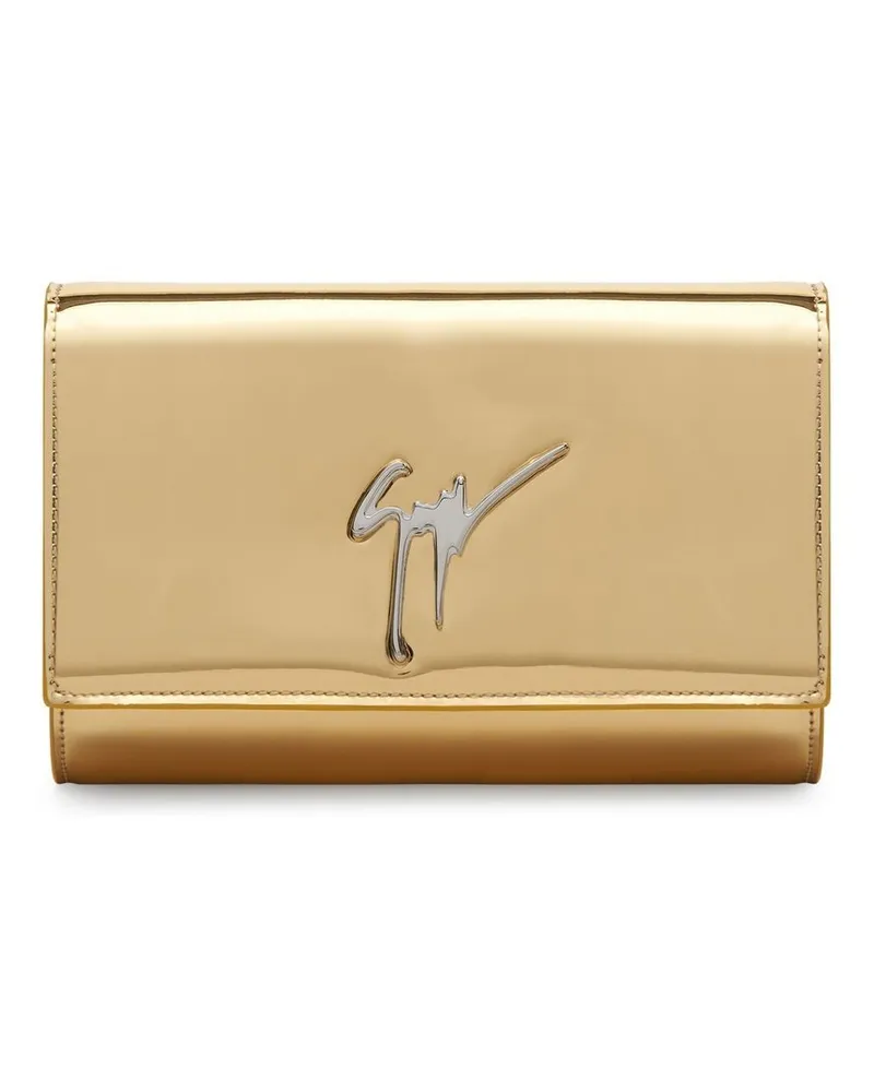 Giuseppe Zanotti Cleopatra Clutch Gold