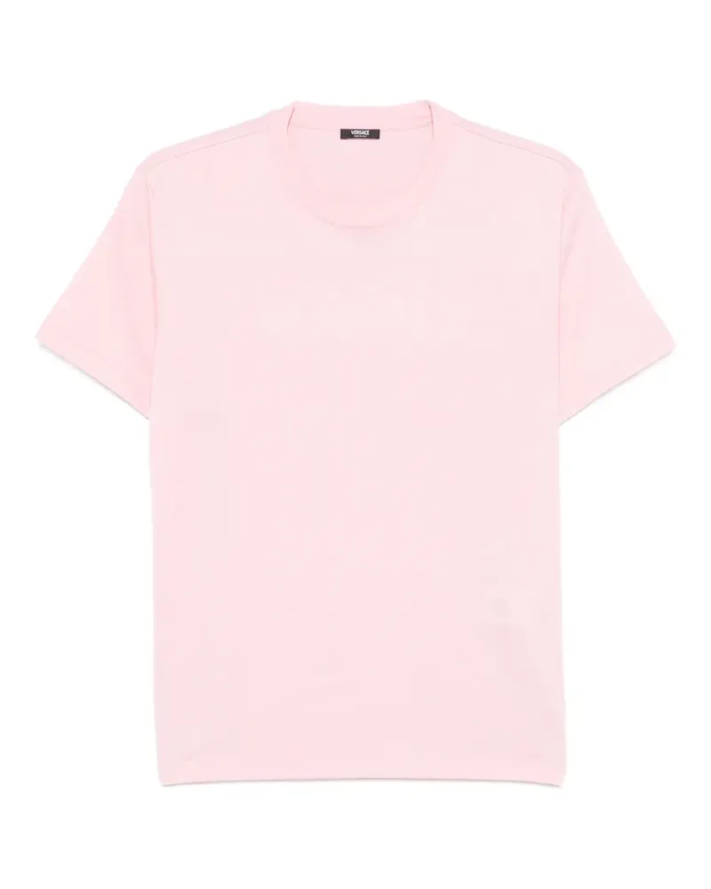 Versace T-Shirt mit Logo - Rosa Rosa
