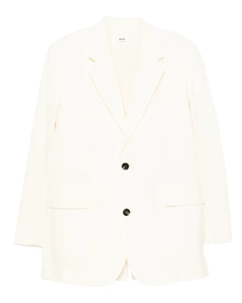 AMI Paris Einreihiger Blazer - Nude Nude