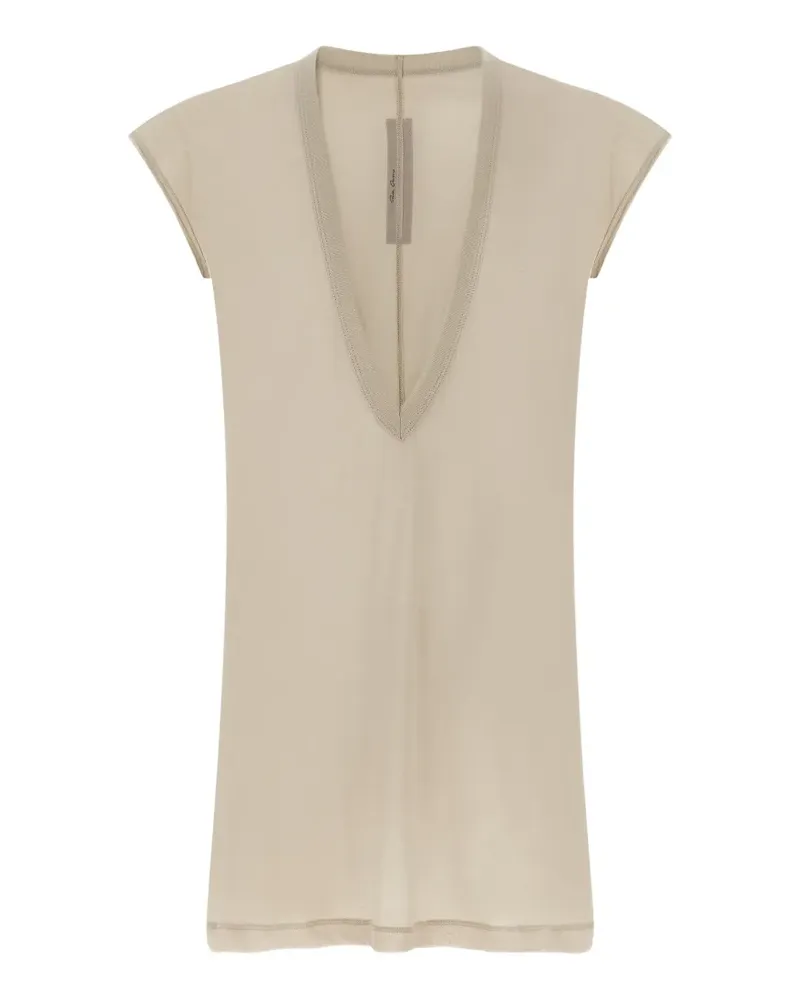 Rick Owens Dylan T T-Shirt - Nude Nude