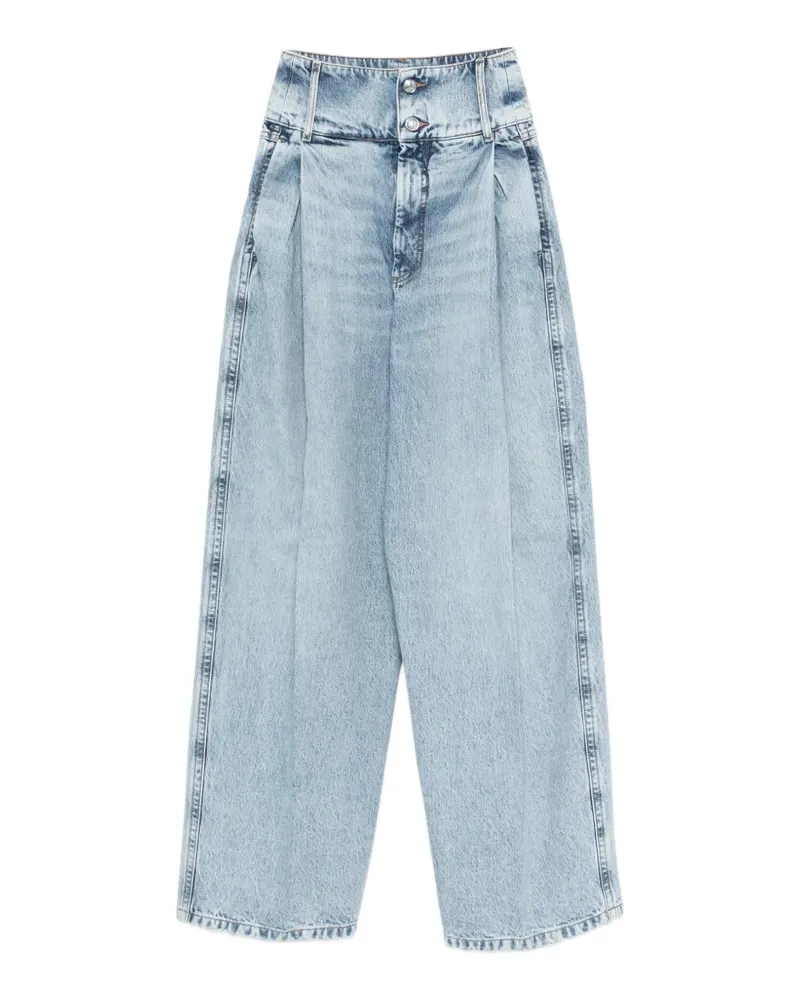 SPORTMAX pleated jeans - Blau Blau