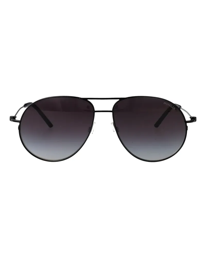 Moncler Flyze Pilotenbrille - Schwarz Schwarz