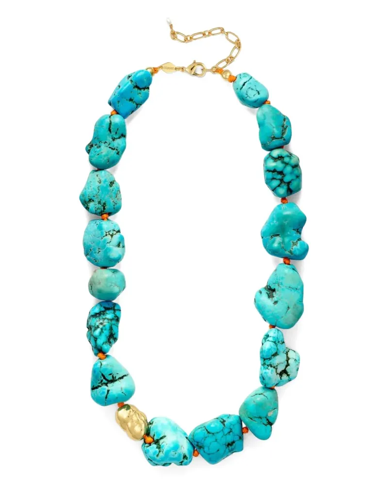 Anni Lu La Mare Halskette - Blau Blau