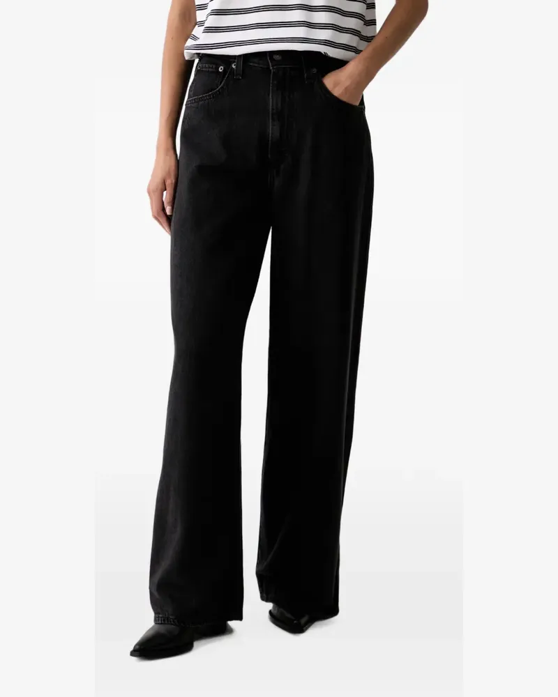 Levi's Cinch Wide-Leg-Jeans - Schwarz Schwarz