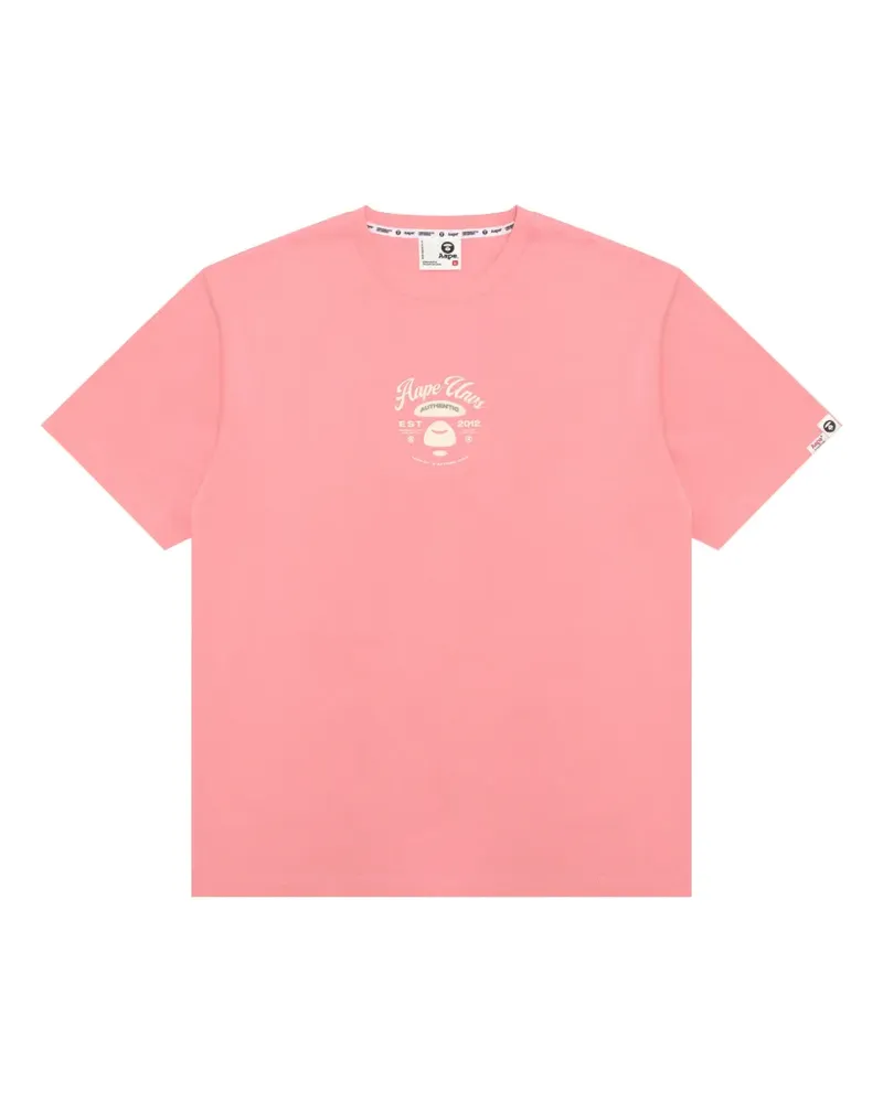 BAPE printed T-shirt - Rosa Rosa