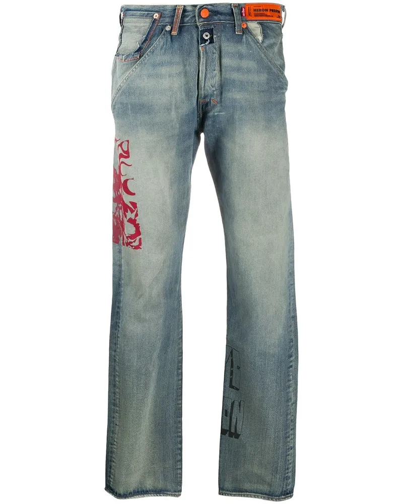 Heron Preston x Levi’s® 501 Concrete Jungle Jeans Blau