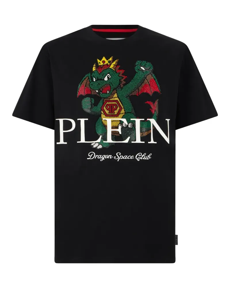 Philipp Plein Plein Dragon Stones T-Shirt - Schwarz Schwarz