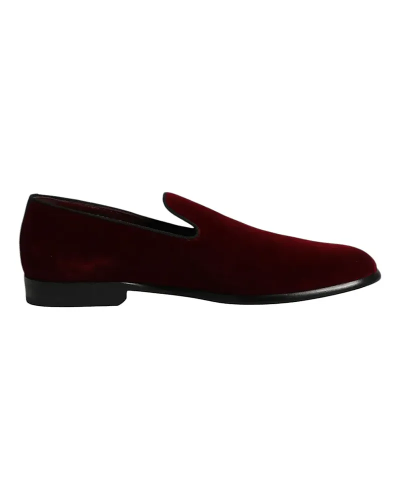Dolce & Gabbana Loafer mit mandelförmiger Kappe - Rot Rot