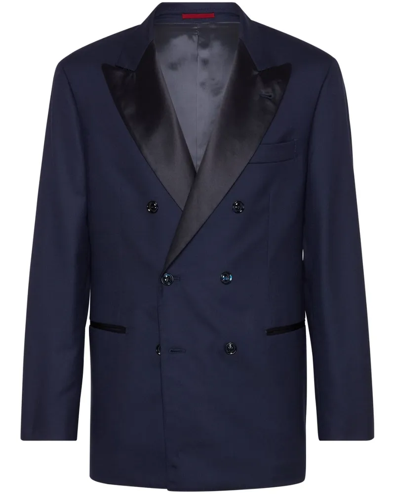 Brunello Cucinelli Sakko aus Kaschmir - Blau Blau