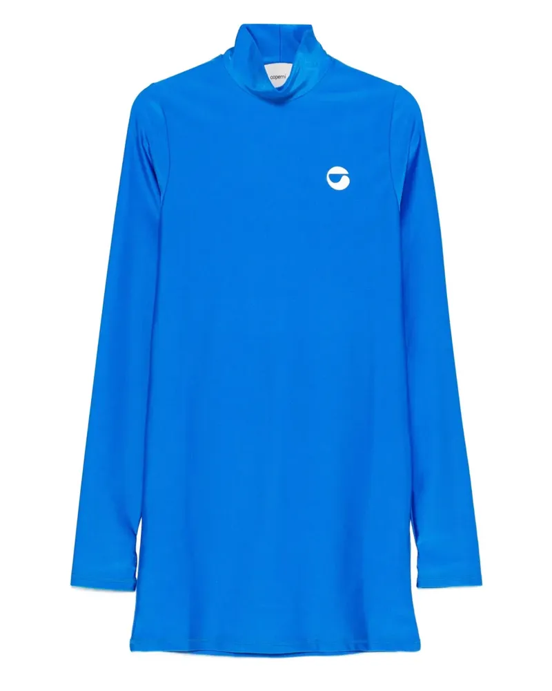 COPERNI Minikleid mit Stehkragen - Blau Blau