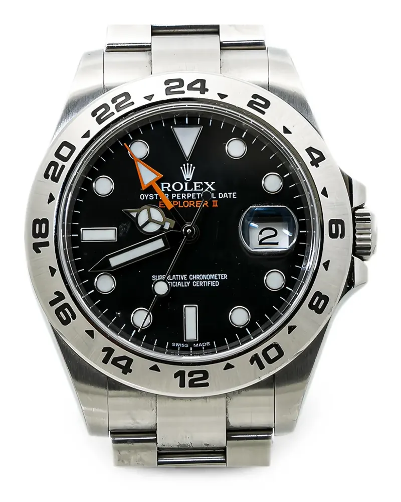 Rolex Explorer II Armbanduhr 42mm - Schwarz Schwarz