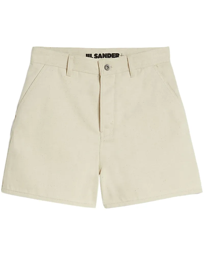 Jil Sander Jeans-Shorts mit hohem Bund - Nude Nude