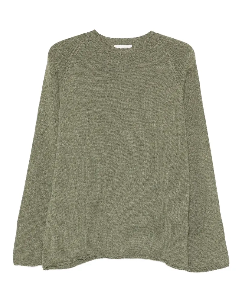 Laneus Pullover mit rundem Ausschnitt - Grün Grün