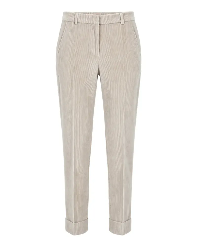 Slowear Cordhose mit Umschlag - Nude Nude
